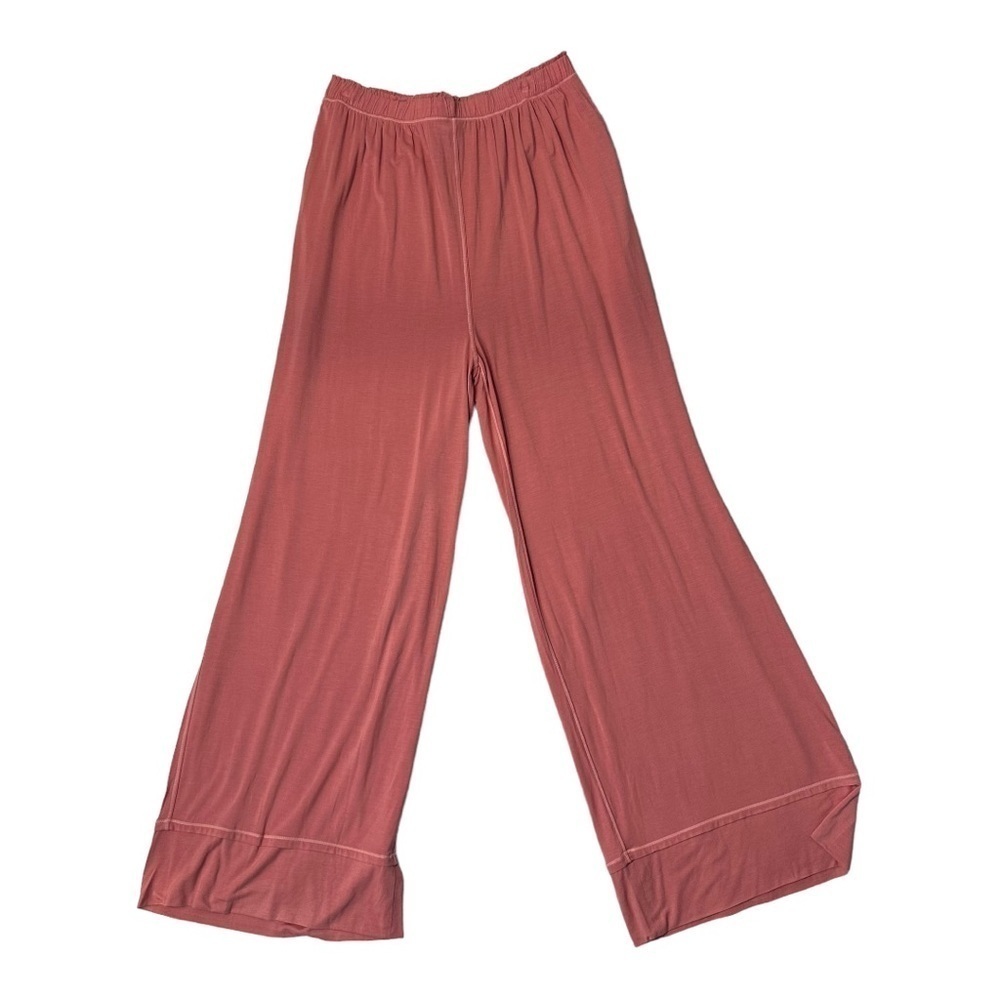 Free People Essential Knit Pajamas in the color Lipgloss (Peach) NWT - Picture 7 of 16